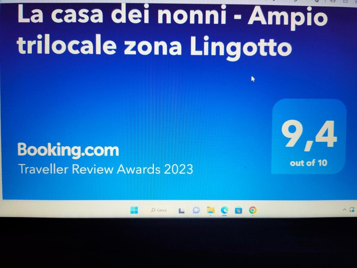 דירות טורינו La Casa Dei Nonni - Ampio Trilocale Zona Lingotto מראה חיצוני תמונה